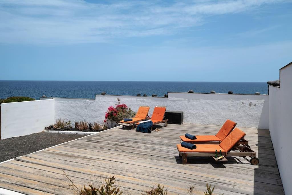 Playa Marina Ocean View Eco Bungalow Arrieta  Kültér fotó